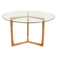 Tavolo da pranzo in teak per Semigood Design