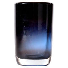 Semi Translucent Blue Vase by Sven Palmqvist for Orrefors