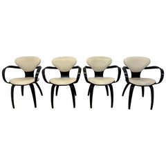 Norman Cherner Pretzel Chairs for Plycraft - Set of Four
