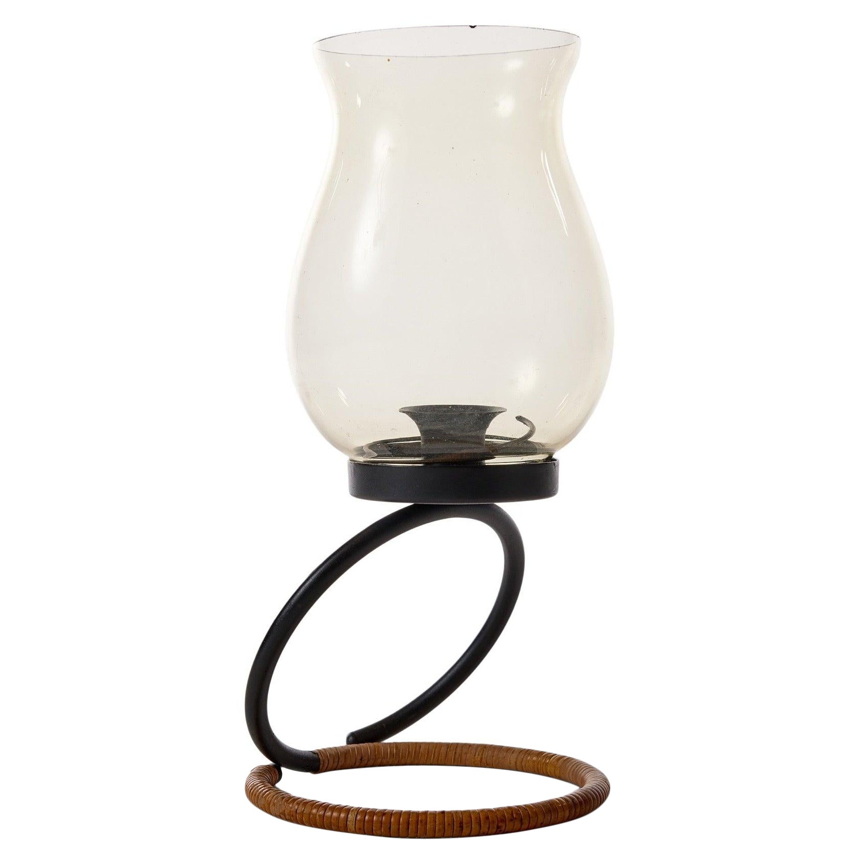 Glass candleholder by Laurids Lonborg
