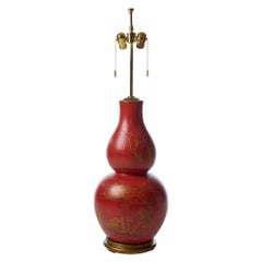Blood Red Table Lamp