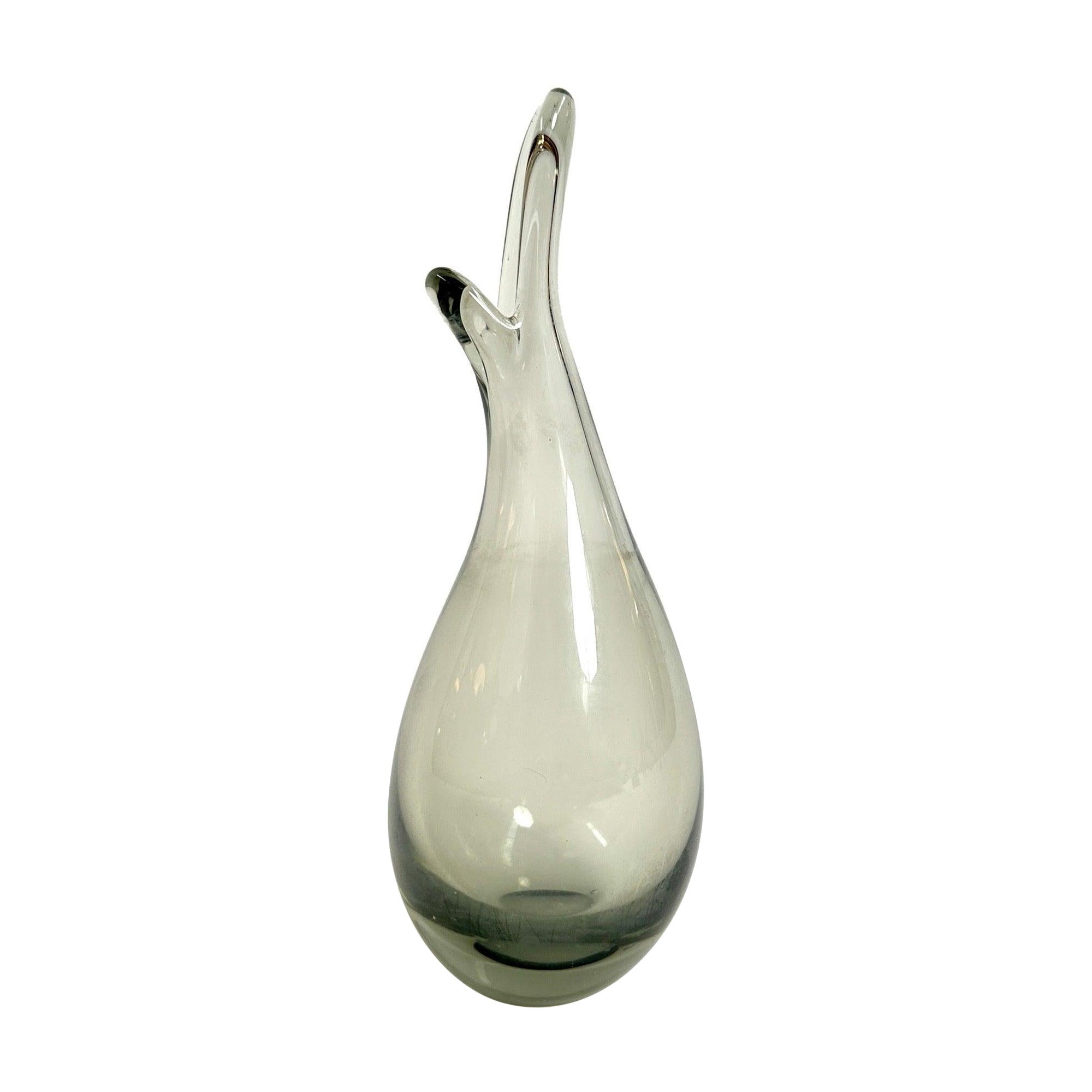 Vaso/Decanter in vetro soffiato a mano di Per Lutken for Holmegaard in vendita