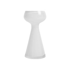 Jarrón de cristal de leche de Olie Alberius para Orrefors