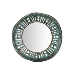 Bronze Mirror Light by Marcello Fantoni, 1960s