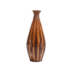 Bamboo Basket Sculpture from Asia