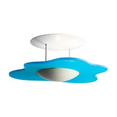 Blue Glass Pendant Light for TRE