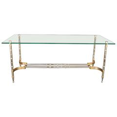 Faux Bamboo Coffee Table