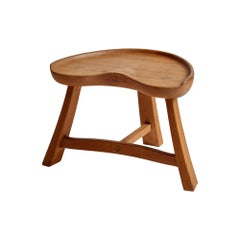 Vintage ‘Fjøskrakk’ 3-Leg Stool by Rangvald Krogenaes for Krogenäs Møbler, 1964