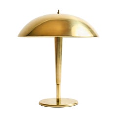 Brass Table Lamp by Paavo Tynell for Taito Oy