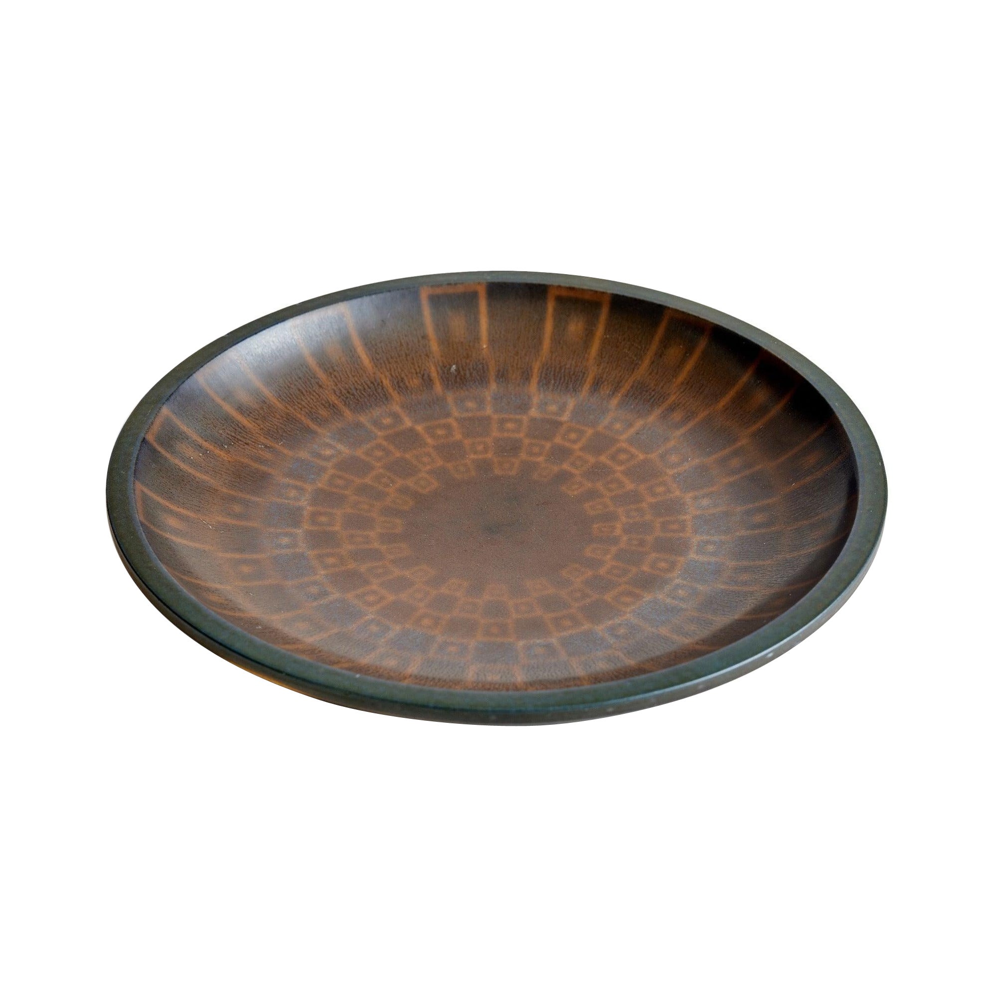 Plato de cerámica de Berndt Friberg para Gustavsberg Studio en venta