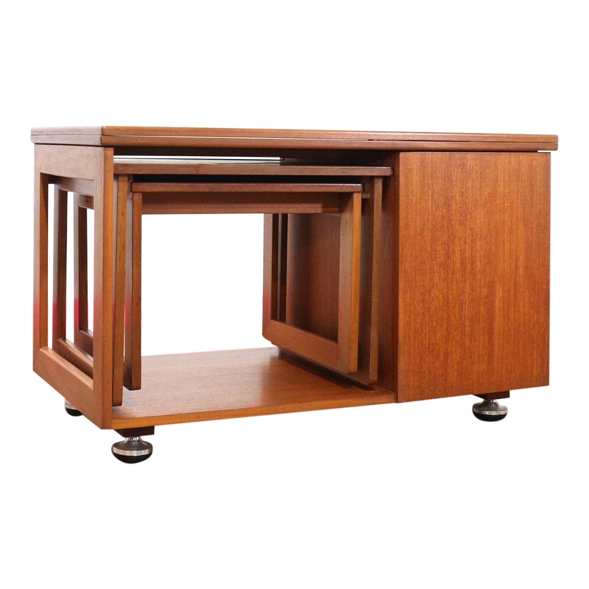 Moderner Vintage-Beistelltisch aus Teakholz von Mcintosh im dänischen Stil, Mid-Century Modern im Angebot