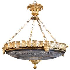 French Empire Pendant Chandelier