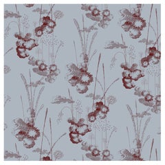 Fireworks Wallpaper Burgundy on Grey background: Grand Final