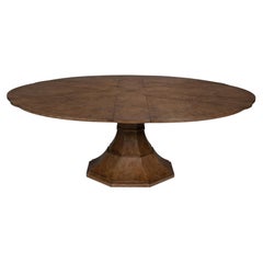 Modern Round Dining Table - 84"
