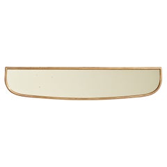 Italian Designer, Wall Mirror, Brass, Italy, 1940s