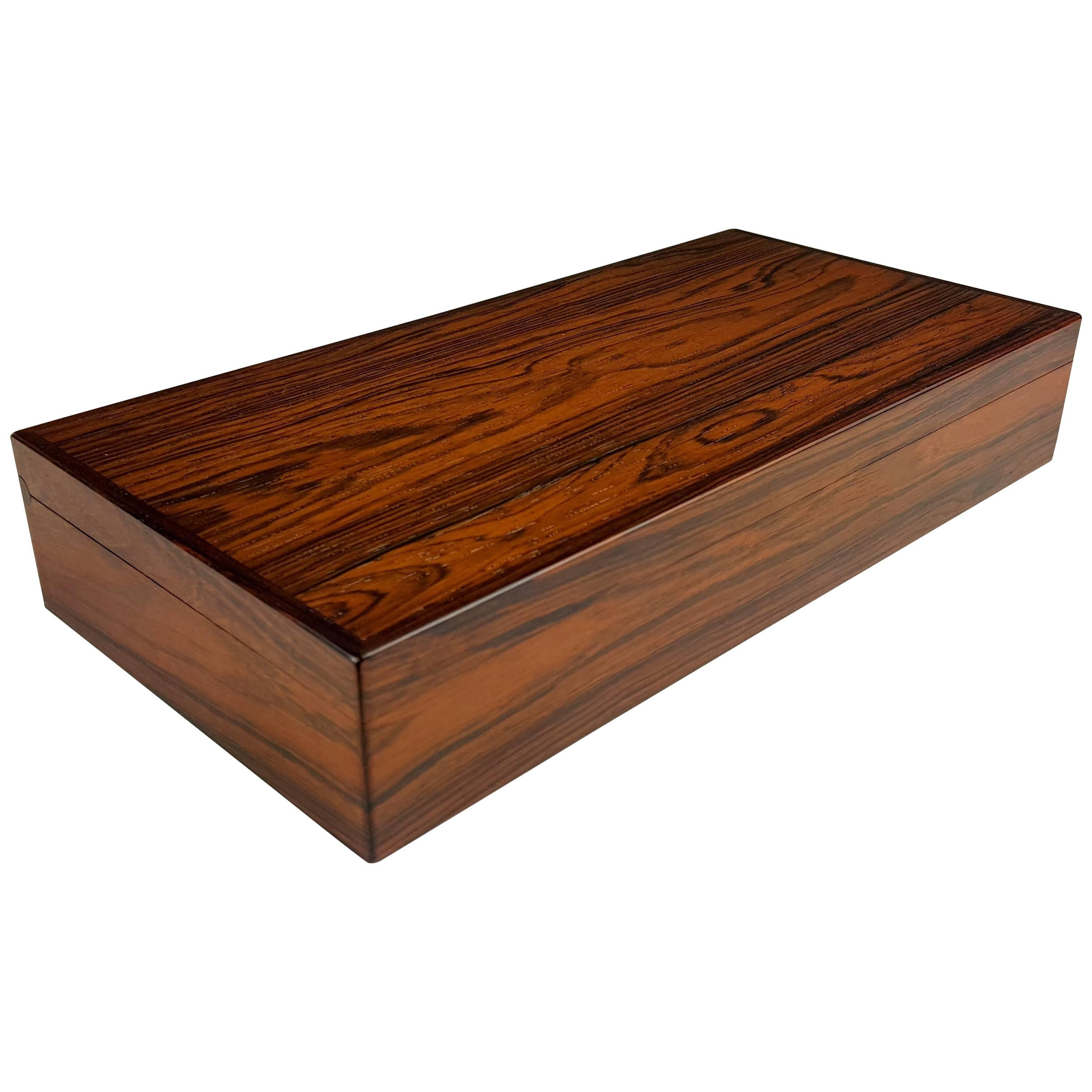 Rosewood Dresser Box by Alfred Klitgaard, Denmark, 1970s