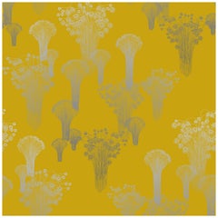 Fireworks Wallpaper Silver on Gold background: Le grand Feu