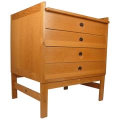 Danish Modern Oak Chest of Drawers 5