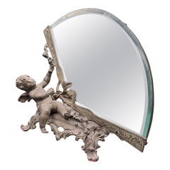 Specchio A Ventaglio Art Déco 1900’s Vanity Mirror