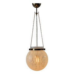 Globe Pendant Lamp Suspension by Vetri Murano
