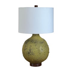 Lampada da tavolo grande in ceramica di Tom McMillin