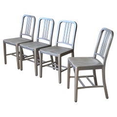 Vintage 1006 Alumnium Navy Chairs by Emeco