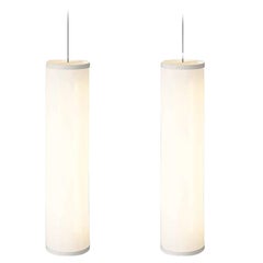 Set of 2 David Thulstrup Isol Suspension Lamp 30/126 Cream for Astep