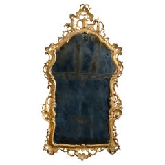 Antique Venetian Gilt-wood Mirror