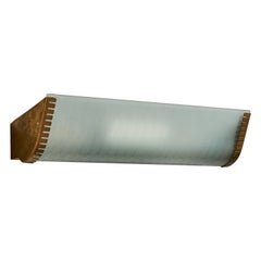 ASEA, Wall Light, Brass, Glass, Sweden, 1940s