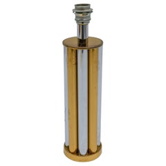 Hollywood Regency Bicolor Table Lamp Base by Leola, Germany, 1970s