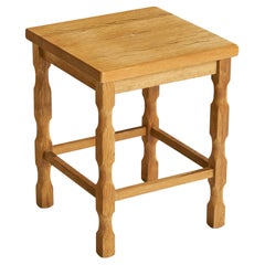 Diseñador danés, Mesa auxiliar, Roble, Dinamarca, Años 1960