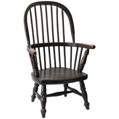 Early 19th Century Oak Child's Windsor Chair