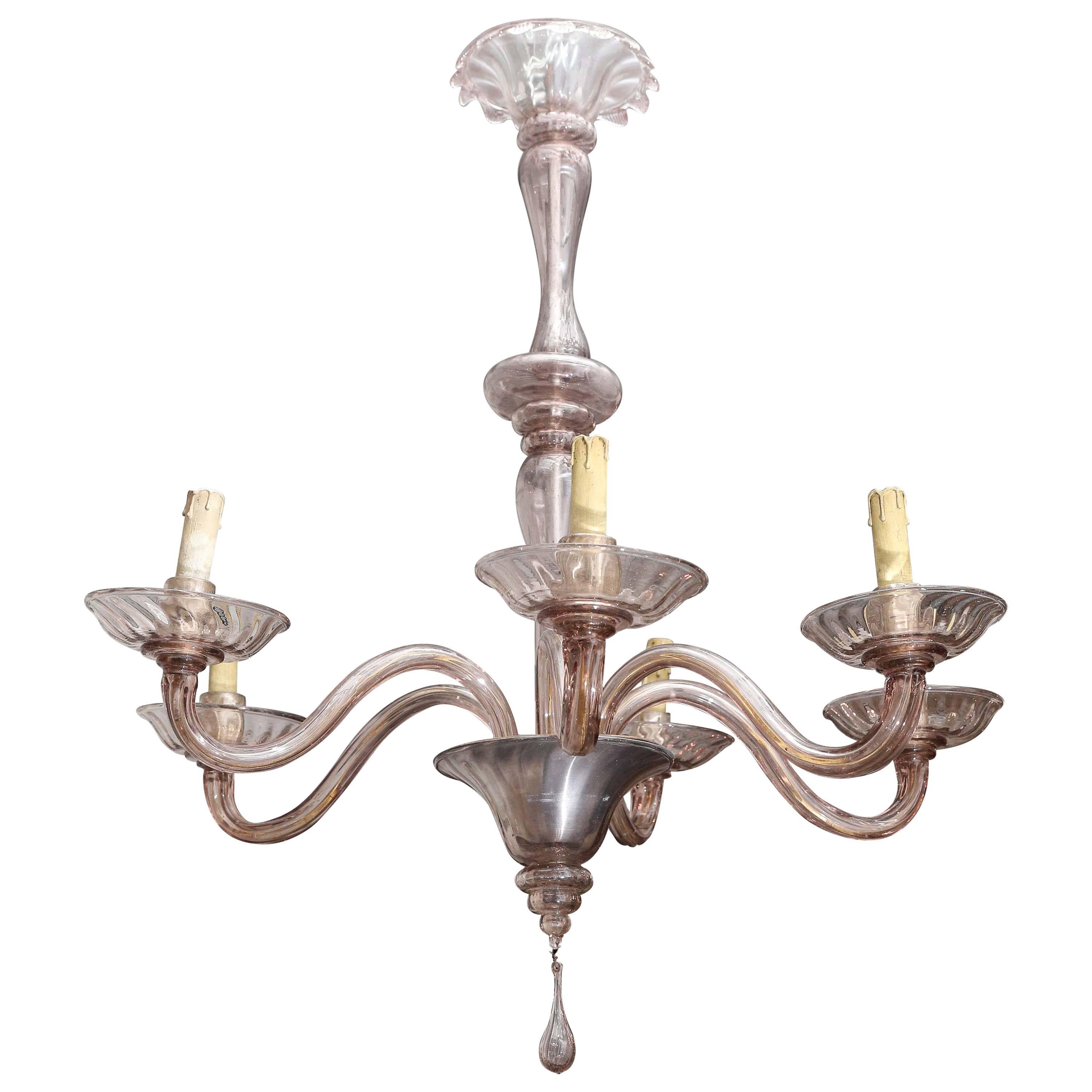 Early 20th Century Murano Chandelier