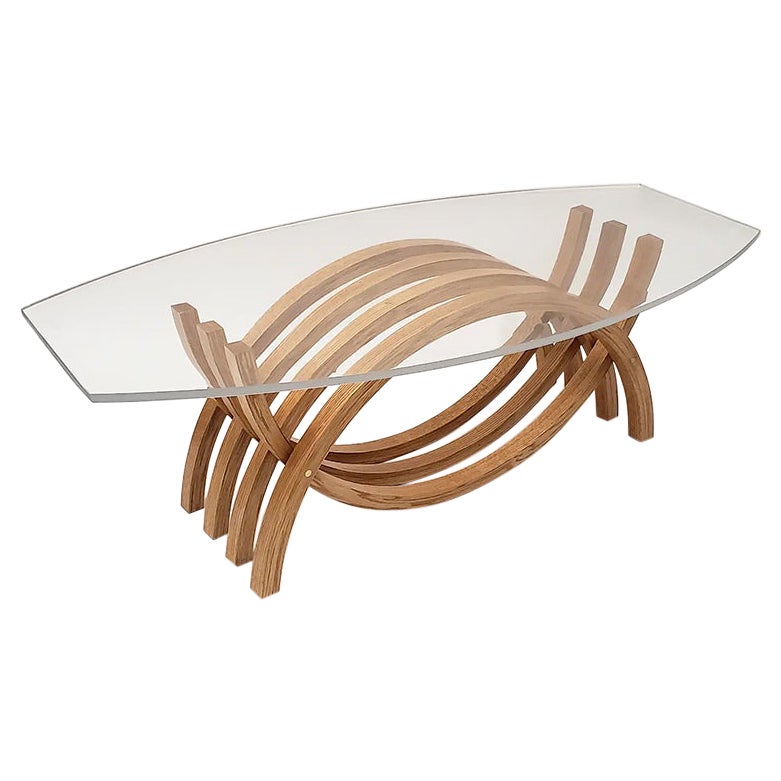 Contemporary Bent Wood Coffee Table by Jason Robinson