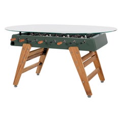 TABLE À MANGER FOOSBALL GREEN Outdoor/Indoor RS3 WOOD de RS Barcelona