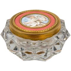 Rare Crystal of Baccarat Sweet Box