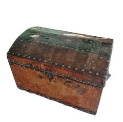 Bauletto da Carrozza del 600 in pelle con borchie
