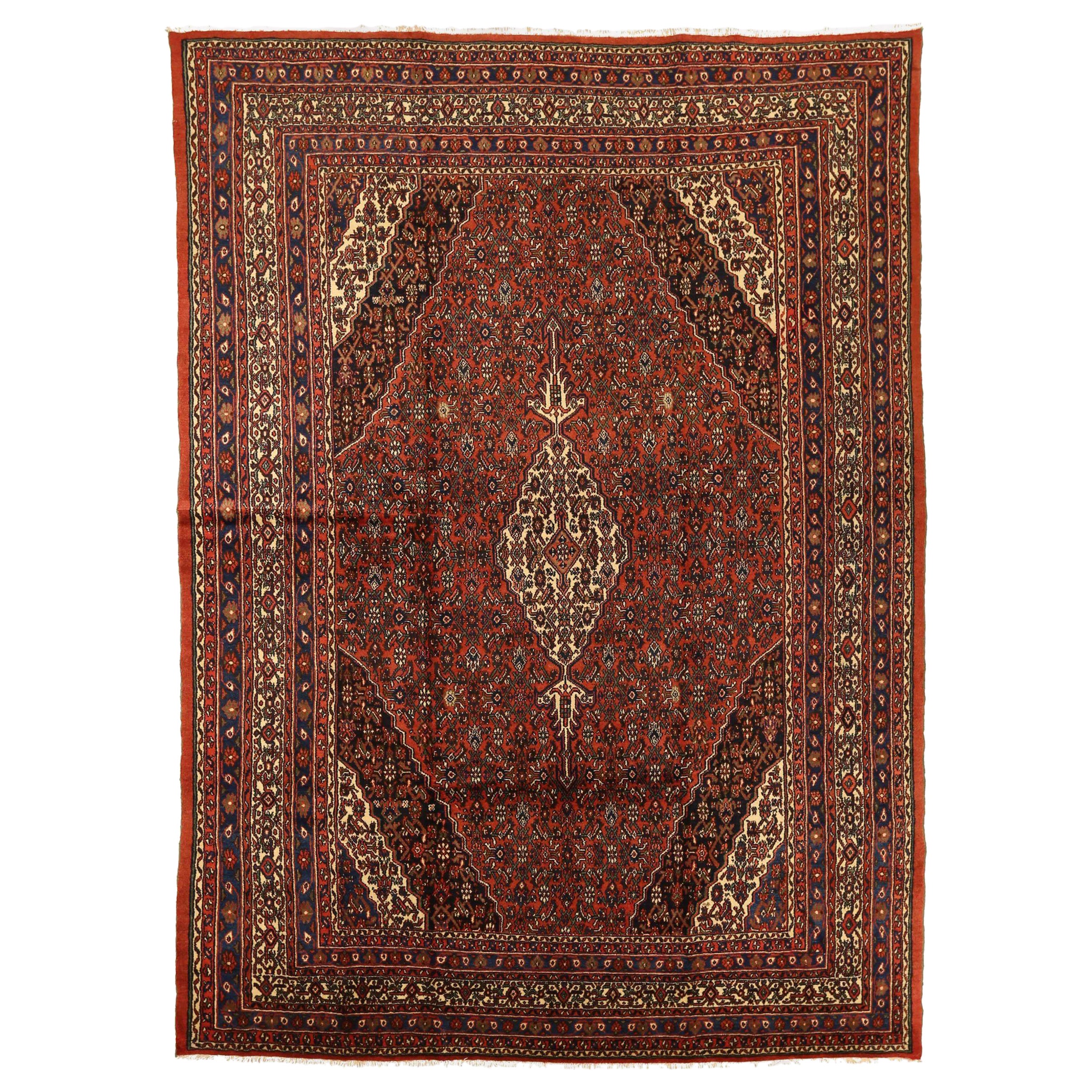 Persian Hamadan Area Rugs - 10728