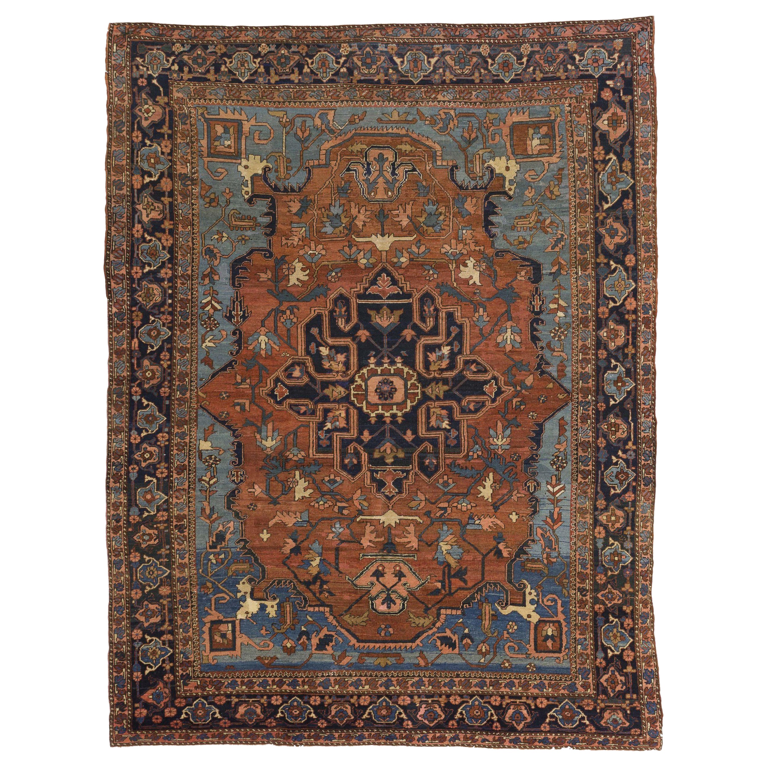 Persian Heriz Area Rugs - 10774
