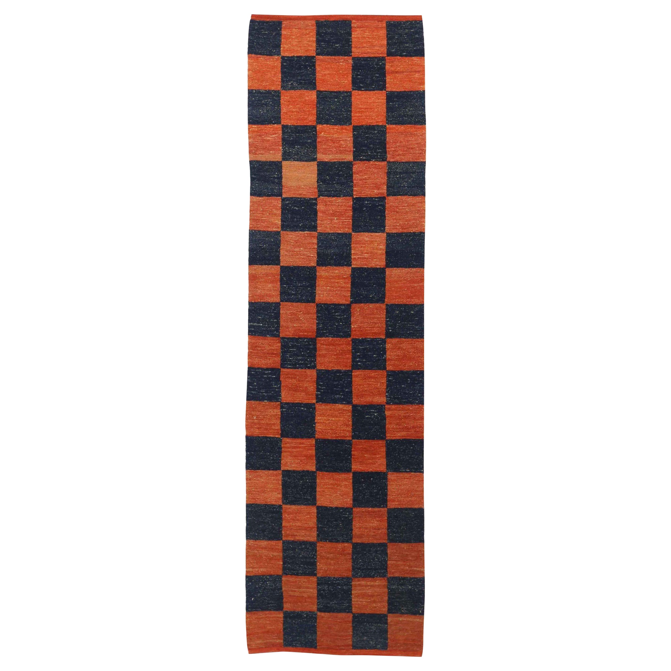 Tappeto Runner a trama piatta, circa 1990 - 13791
