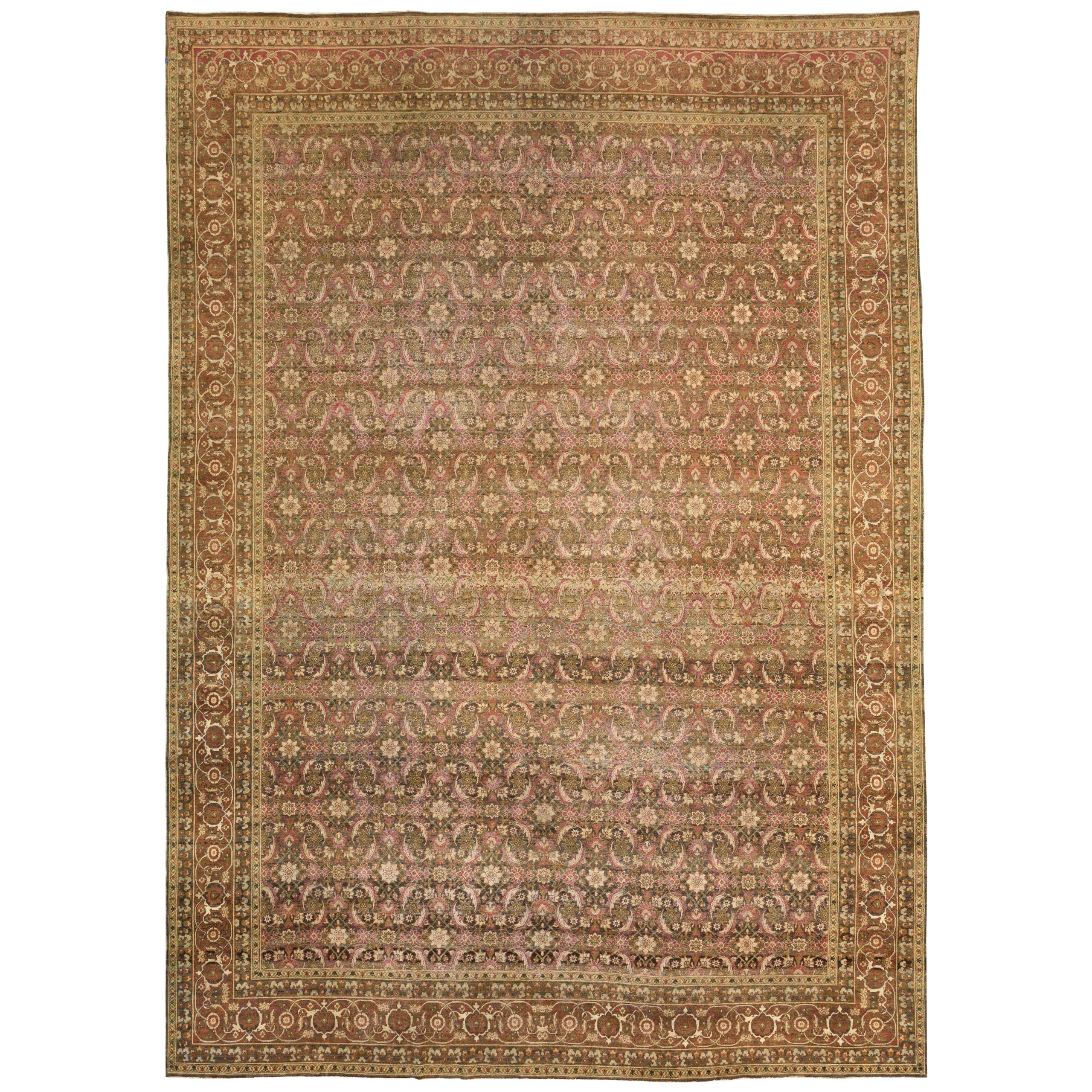 Tapis persans Yazd - 13688