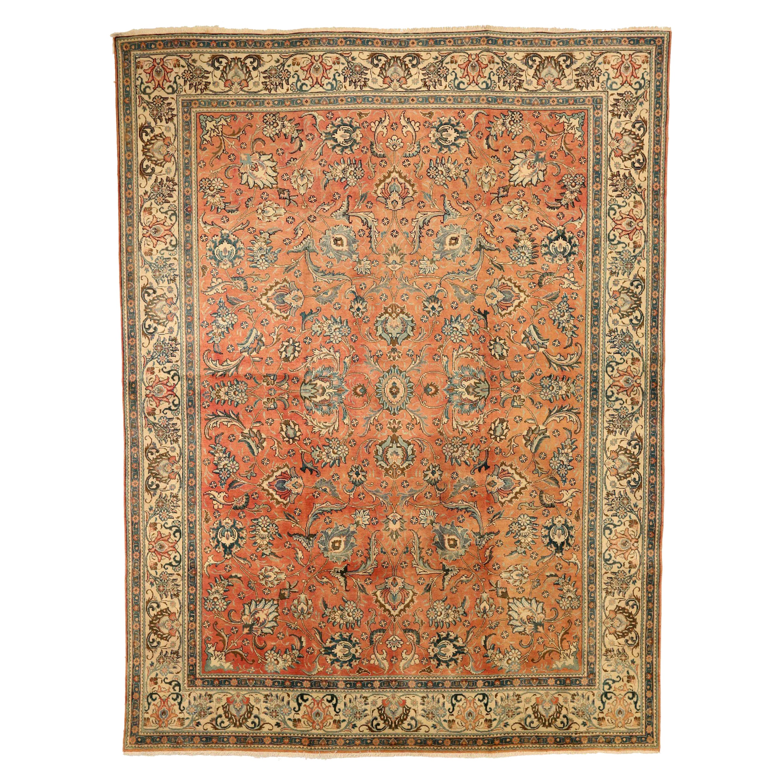 Persian Tabriz Area Rugs - 11191