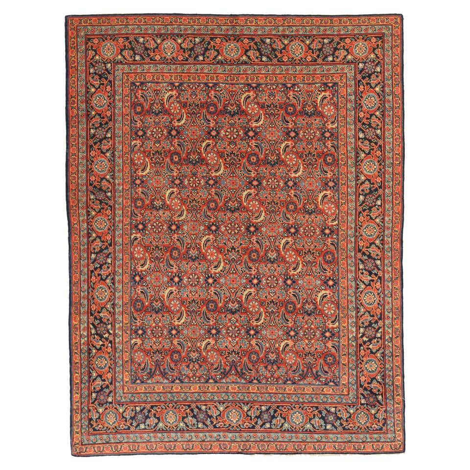 Persian Tabriz Area Rugs - 11063 For Sale at 1stDibs