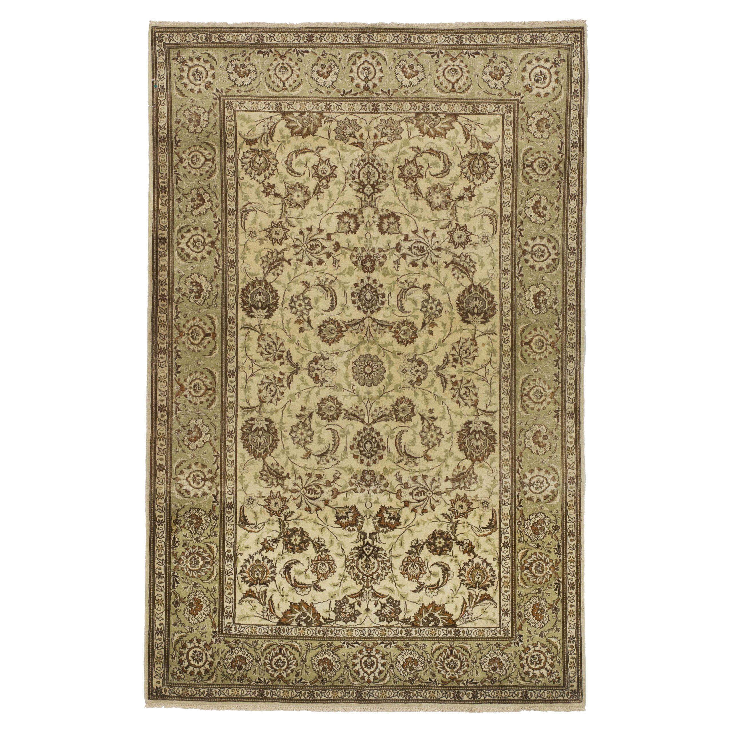 Persian Kashan Area Rugs - 10862 For Sale