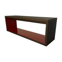 B&B Italia "Frank 12 " Coffee Table - In Brushed Black Oak