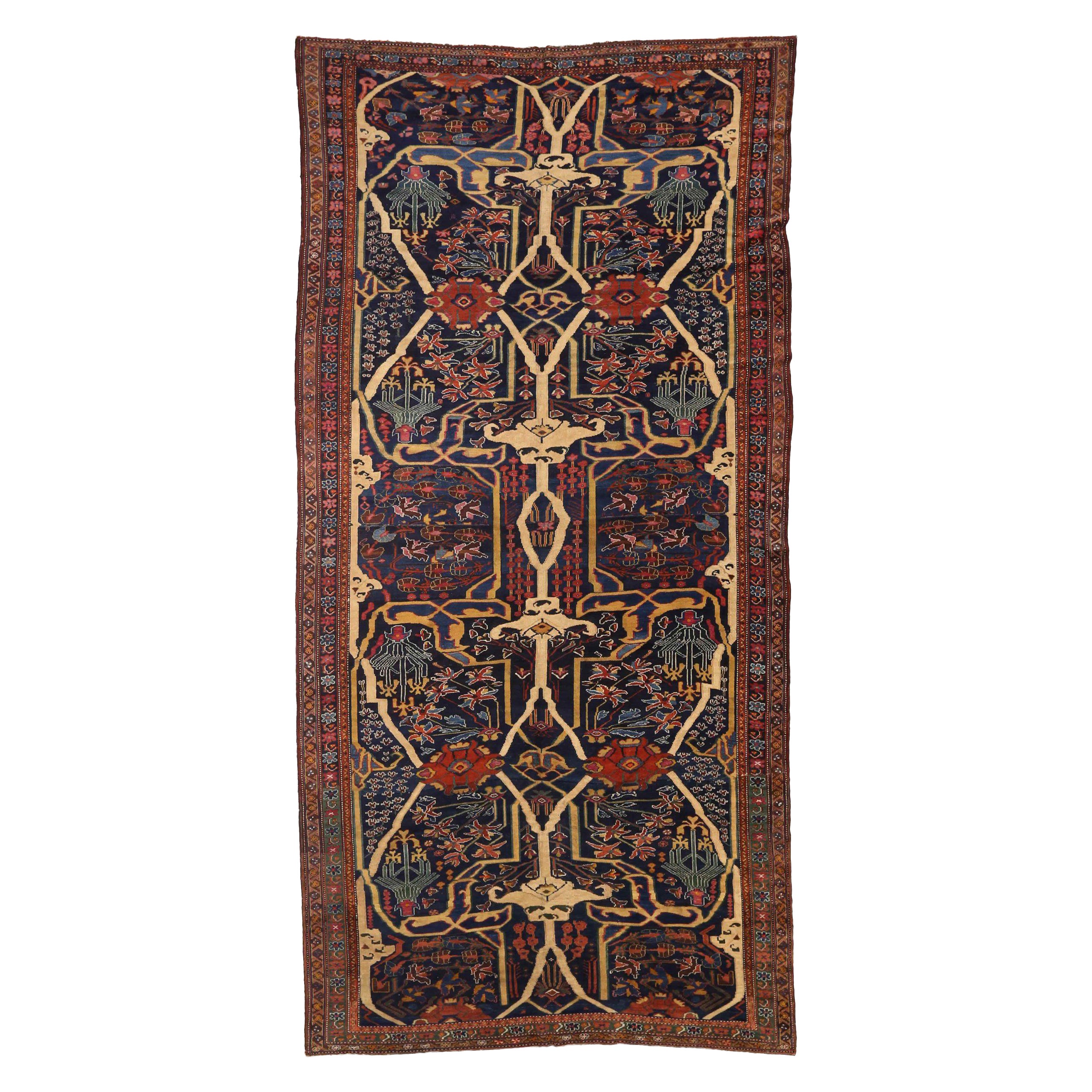 Persian Bijar Area Rugs - 10876 For Sale