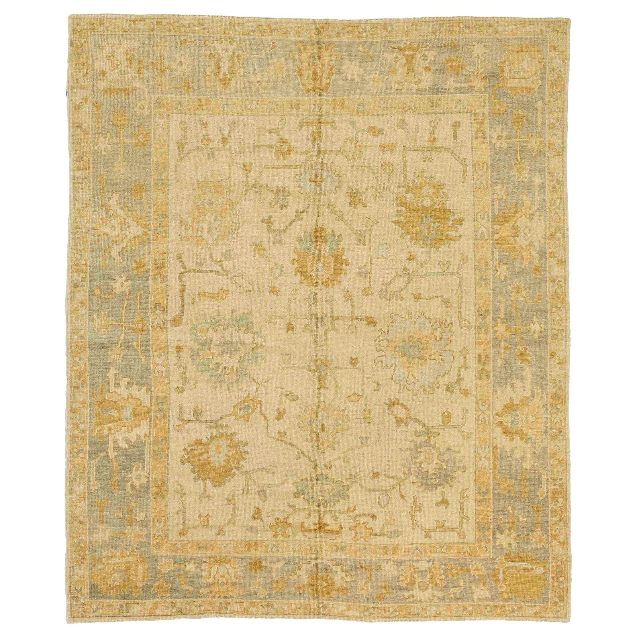 Oushak Area Rugs - 12916