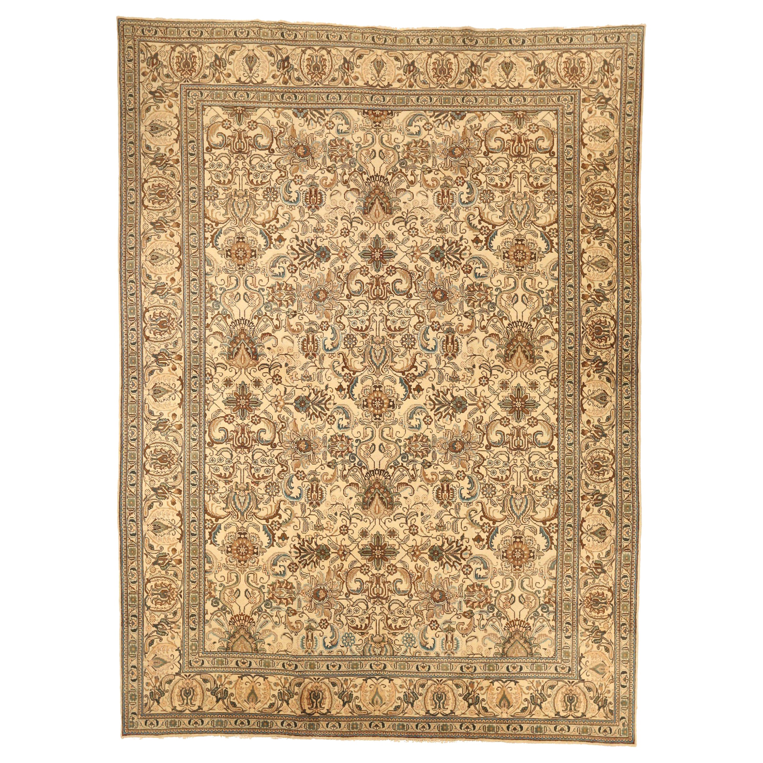 Persian Tabriz Area Rugs - 13115