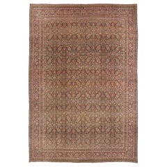 Persian Yazd Area Rugs Circa 1880 - 11721