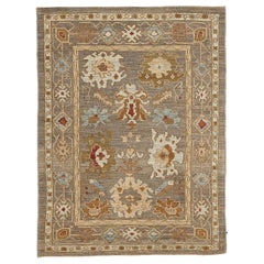 Oushak Area Rugs Circa 1990 - 13801